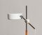 White and Leather Olympic Floor Lamp by Anders Pehrson for Atelje Lyktan, 1970s 10
