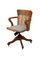 Early 20th Century Solid Oak Swivel Desk Chair 2