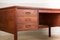 Danish Teak Double Sided Desk with 6 Drawers, 1960s, Image 8