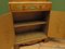 Antiker chinesischer gold lackierter Art Deco Schrank 4