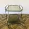 Vintage Chrome & Smoked Glass Trolley, 1970s 2
