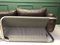 Vintage Swedish Metal, Chrome & Leather 3-Seater Sofa 13