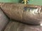 Schwedisches Vintage 3-Sitzer Sofa aus Metall, Chrom & Leder 15