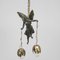 Early 20th Century Winged Woman Ceiling Lamp 6