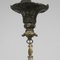 Early 20th Century Winged Woman Ceiling Lamp 5