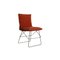 SOF SOF Orange Metal Chair by Enzo Mari for Driade 1