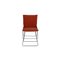 SOF SOF Orange Metal Chair by Enzo Mari for Driade 6