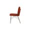 SOF SOF Orangefarbener Metallstuhl von Enzo Mari für Driade 9