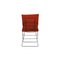 SOF SOF Orange Metal Chair by Enzo Mari for Driade 8