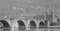 Old Bridge, Neckar und Schloss Heidelberg, Deutschland 1938, Gedruckt 2021 2