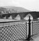 Blick auf die alte Brücke über den Neckar in Heidelberg, Deutschland 1936, gedruckt 2021 1