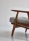 Poltrona GE-240 con poggiapiedi in quercia e teak di Hans J. Wegner per Getama, anni '50, set di 2, Immagine 13