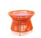 Orangefarbener Rose Caribe Basket Tisch von Sebastian Herkner 2