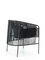 Black Caribe Lounge Chair by Sebastian Herkner 5