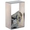 Steel and Stone Side Table by Batten and Kamp, Image 1