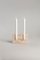 White Travertine Sculpted Candleholder by Sanna Völker, Image 17