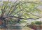 Daniel Duville, The Forest, Original Watercolor, Mid-20th Century 1
