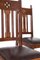 Arts and Crafts Dining Chairs, Set of 4, Image 7