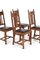 Arts and Crafts Dining Chairs, Set of 4, Image 2
