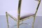 Brass Chairs, 1940s, Set of 10 18