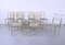 Messing Stühle, 1940er, 10er Set 4