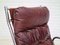 Danish Leather Lounge Chair, 1970s, Image 6