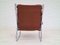 Danish Leather Lounge Chair, 1970s, Image 14
