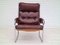 Danish Leather Lounge Chair, 1970s, Image 5