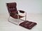 Danish Leather Lounge Chair, 1970s 10