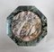 Orologio da camino Art Déco in marmo e bronzo, anni '40, set di 3, Immagine 30