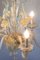 Lampadario a 6 luci in vetro di Murano soffiato, Italia, anni '30 o '40, Immagine 9