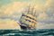 Nautical Oil Painting, 1950s 3