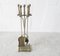 Fireplace Tools on Steel Stand, 1980s, Set of 5, Image 1