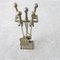 Fireplace Tools on Steel Stand, 1980s, Set of 5 2