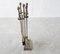 Fireplace Tools on Steel Stand, 1980s, Set of 5 6