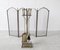 Fireplace Tools on Steel Stand, 1980s, Set of 5, Image 13