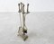 Fireplace Tools on Steel Stand, 1980s, Set of 5 3