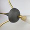 Vintage Rockabilly Sputnik Deckenlampe, 1950er 4