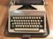 Máquina de escribir Olympia Monica con maleta, años 60, Imagen 2