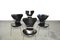 Chaises Butterfly 3107 Vintage par Arne Jacobsen pour Fritz Hansen, Danemark, 1976, Set de 4 6