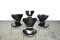 Vintage 3107 Butterfly Chairs by Arne Jacobsen for Fritz Hansen, Denmark, 1976, Set of 4, Image 6