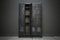 Mid-Century Industrial Double Diamond 4-Door Locker Cabinet, Image 13