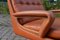 Vintage Cognac Swivel Lounge Chair by Carl Straub, 1960s 20