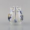 Blue Bird Service in Hand-Painted Porcelain, 1930s, Set of 9 6