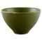 Bowl in Glazed Ceramics with Lotus Flower by Gerd Bøgelund for Royal Copenhagen 1