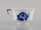 Royal Copenhagen Blue Flower Angular Coffee Cups with Saucers and Creamer, Set of 9 3