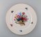 Antique Porcelain Plates with Hand-Painted Flower Baskets, Set of 2 2