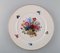 Antique Porcelain Plates with Hand-Painted Flower Baskets, Set of 2, Image 2