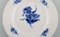 Royal Copenhagen Model Number 10/8092 Blue Flower Braided Cake Plates, Set of 8 3