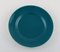 Royal Copenhagen / Aluminia Confetti Plates in Turquoise Glazed Faience, Set of 5 2